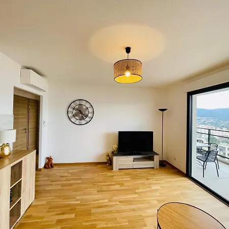 Ajaccio T2 Grand Standing Neuf Vue Mer Centre-Ville & Plages Exterior foto