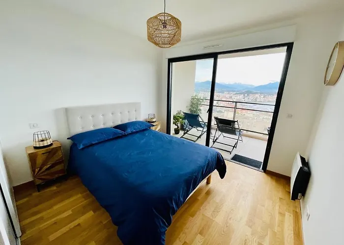 Ajaccio T2 Grand Standing Neuf Vue Mer Centre-Ville & Plages