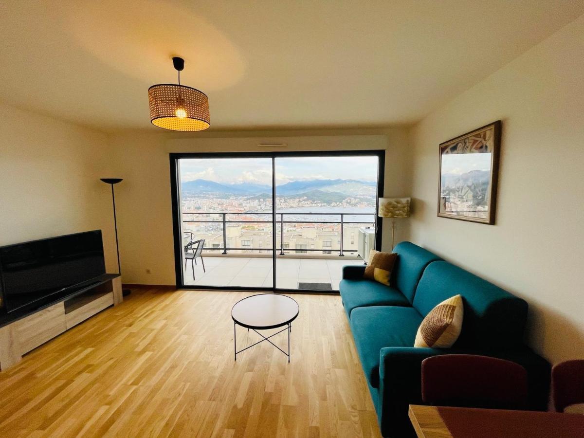Ajaccio T2 Grand Standing Neuf Vue Centre-ville & Plages Apartment *